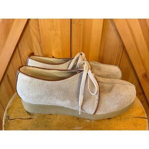 VTG Restricted Gum Sole Shoes Suede Leather Womens Sz 8